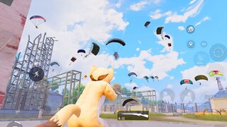 FASTEST LANDING IN MILITARY BASE🔥Pubg mobile