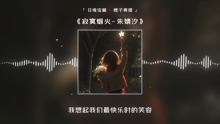 “Lonely Fireworks” – Zhu Jingxi || “I’ve walked so many distant roads, crossed countless oceans just