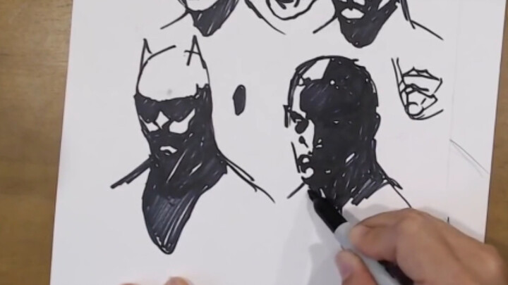 Jim Lee - How To Paint Shadows On A Face