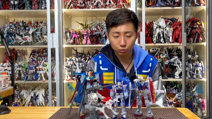 [Chatting about models] How many kinds of color transparent Bandai has? The model man said, Bandai, 
