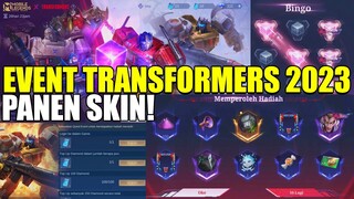 BOCORAN EVENT TRANSFORMERS 2023! BAKALAN PANEN SKIN EPIC DAN TRANSFORMERS LAGI! | MOBILE LEGENDS