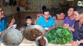 CÁ RÔ ĐỒNG KHO TIÊU RAU TRỒNG  LẦN ĐẦU THU HOẠCH RẤT VUI /ATQNTV T16
