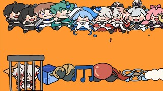 Mingchao's little nose jumps (and a world where only Laohen is injured)
