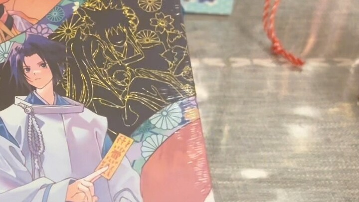 This setting is too good! | Naruto and Sasuke's fan book "Soul Contract" unboxing Naruto