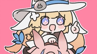 หมูตัวใหญ่ให้ฉันขี่ไปหน่อยนะ~