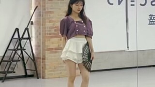 【Gai Gai】Chinese style jazz "Mandarin Duck and Begonia" folding fan dance