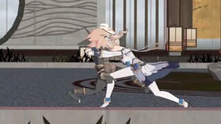 [MMD]Kinerja Bertarung Barbara|<Genshin Impact>