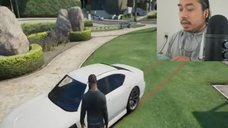 ASMR EATING CHEWING GUM & GRAND THEFT AUTO 5 GAMEPLAY STEALING CAR 🎮