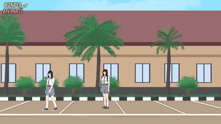 CINTA DIBALIK PELINDUNG PART 8 - ANIMASI SEKOLAH