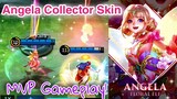 Angela Collector Skin is SO CUTE!!! | Mobile Legends