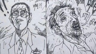 Hand-drawn comic "Curse - The Sheep-Man"