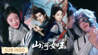 🔥Zhang Chi & Xiang Jinyi - Mountains and rivers are like jade《山河如玉》Sub Indo