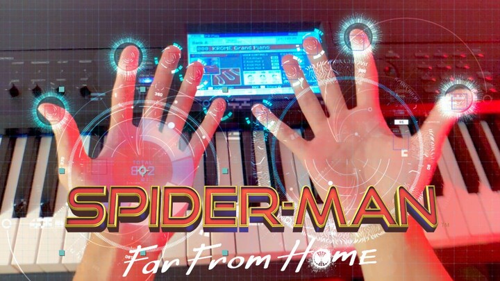 【钢琴】戴钢铁侠同款眼镜弹琴是什么感受 -《蜘蛛侠2：英雄远征》预告片钢琴版改编