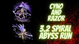 Cyno and EM Razor Main DPS 3.2 Abyss Run