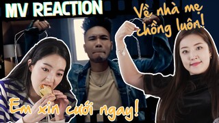 YÊU ANH EM KHÔNG LO ĐÓI - ĂN BÁNH MÌ XEM "YÊU ANH ĐI MẸ ANH BÁN BÁNH MÌ" - PHÚC DU | MV REACTION