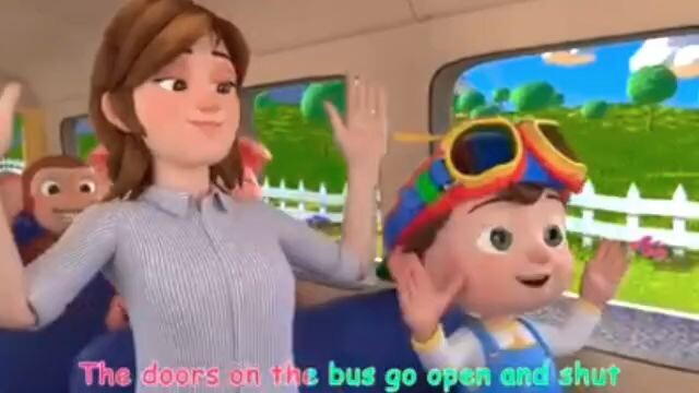 wheel on the bus
