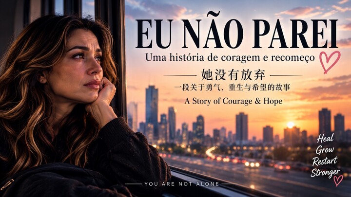 EU NÃO PAREI — 她没有放弃｜勇气、重生与希望的故事