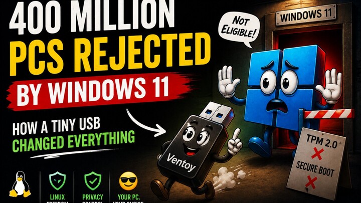 Microsoft Blocked These PCs — Ventoy Became the Escape Route