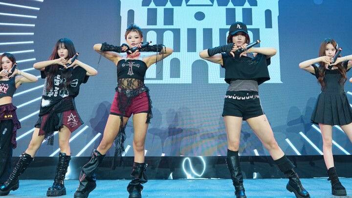 ใครกันที่กล้าที่จะร้องและเต้นบนเวที nmixx! ?