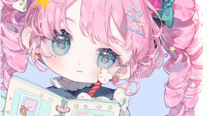 [live2d model] bunny's birthday gift for Doudou~