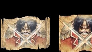 Video perbandingan antara judul OP dari remake animasi 1000 episode One Piece "We Are!" dan versi pe