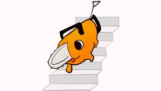 Dog Hooks Down the Stairs [Chainsaw Man Mini Animation]