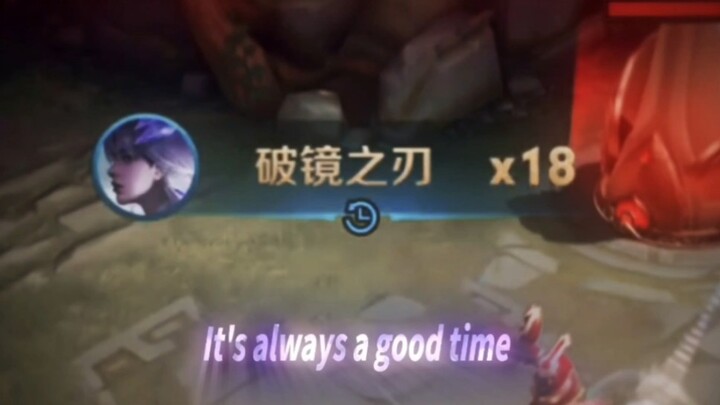 I really like Mirror's line: "Superhero on standby, activate!"