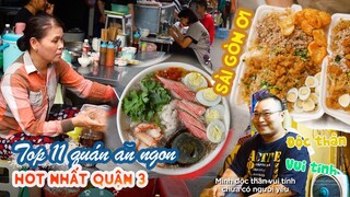 Lưu liền COMBO 11 MÓN NGON RẺ Ở QUẬN 3 chỉ dân thổ địa mới biết | Địa điểm ăn uống