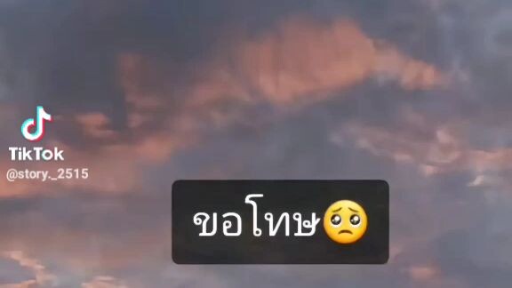 ขอโทษทีทำเทอเสียใจ