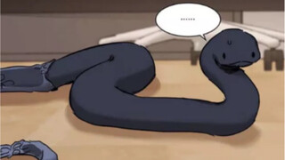 [Korean comics] Human-snake CP It turns out that snakes have two things. The snake itself was also s