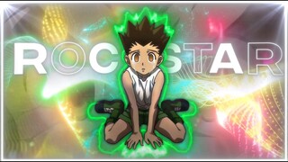 Rockstar ✨- Hunter x Hunter Edit/AMV