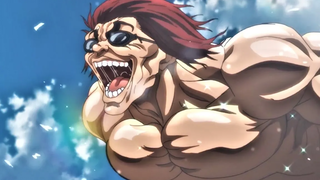 ยูจิโระแหวกว่ายในสระ 20 กม/ชม ในฉากวันหยุด Hanma Baki Son of Ogre ตอนที่ 3 ซับไทย