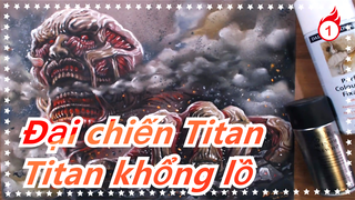 [Đại chiến Titan] Titan khổng lồ, Vẽ màu Pastel tốc độ, người say sưa_1