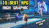 Top 10 Best TURN BASED RPG games Android iOS on ALL OF TIME | Turn based RPG Android with PC QUALITY