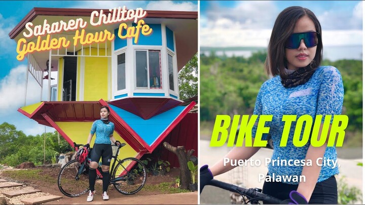 BIKE TOUR | Puerto Princesa City, Palawan (Sakaren Chilltop and Golden Hour Cafe)