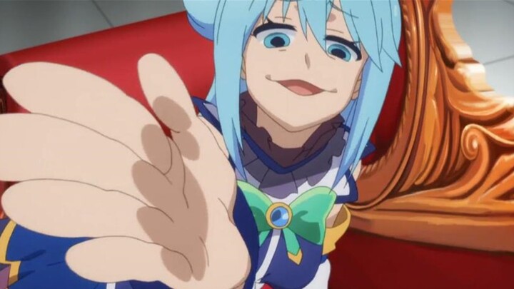 This is the appearance of the goddess throwing money at people, her eyes are full of contempt