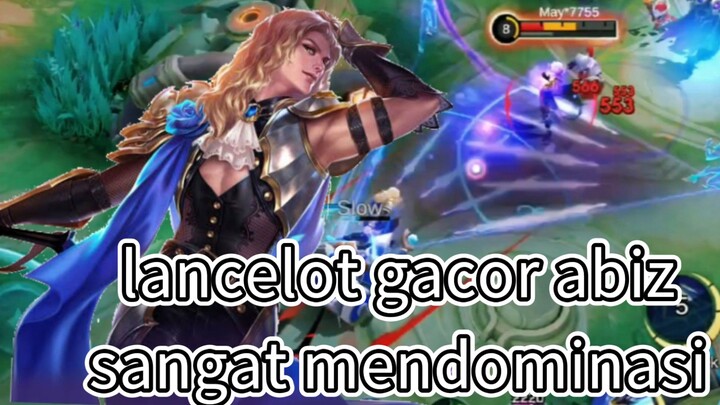 lancelot mendominasi mlbb