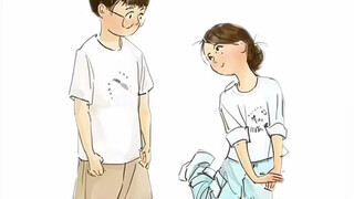 No one can beat this little girl in white in this BGM