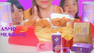 ASMR MUKBANG MCDONALD'S BTS MEAL | EATING SHOW | NO TALKING