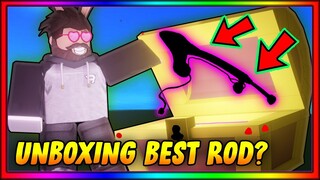 UNBOXING *BEST* FISHING ROD? - Fishing Simulator ROBLOX