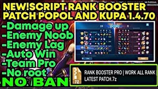 LATEST PATCH! SOLO RANK VIP SCRIPT AUTO WIN STEAK WORK TO ALL RANK ANTI BAN MOBILE LEGENDS 2020