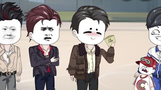 [แอนิเมชันประติมากรรมทรายตอนตั้งแผงขายของ] 08 ขโมยสเต็กไก่ทอด แต่โชคร้ายที่โค้ชจับได้ทัน!