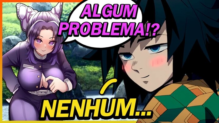 TA OLHANDO O QUE TOMIOKA? | Memes de Kimetsu no Yaiba | Memes em Imagens Demon Slayer