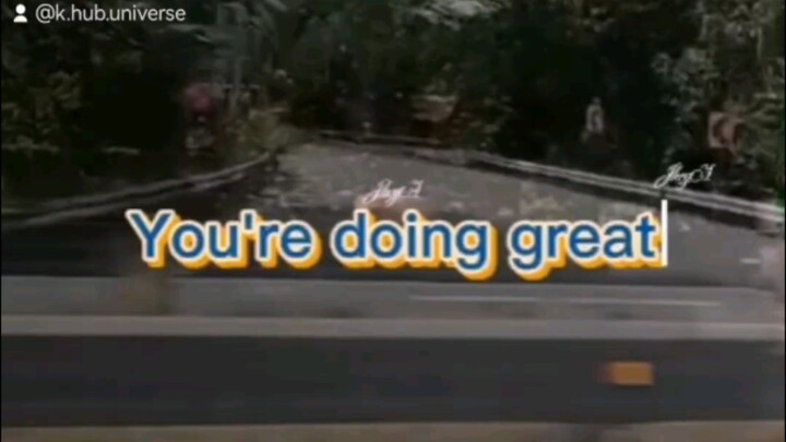 You're doing great! It doesn't matter what other people think of you!