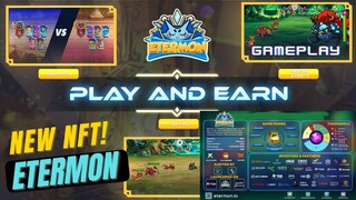 New NFT Etermon  , Gameplay ,  IDO ( Tagalog )