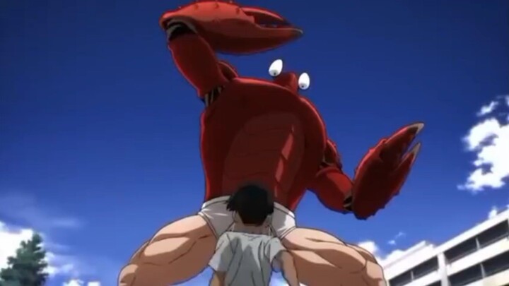 one punch man kepiting raksasa