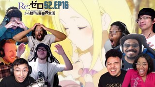 THIS SHOW NEVER MISS ! RE ZERO SEASON 2 EPISODE 16 BEST REACTION COMPILATION