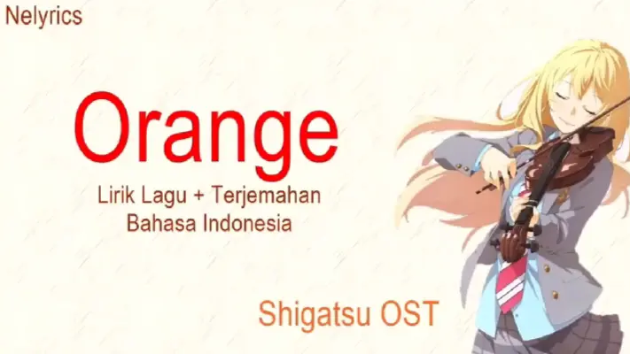 #lagu Jepang orange