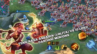 TENK RASA ASSASIN .LOLITA. VS 10 LORD DAN 1000 MINIONS💥🔥||