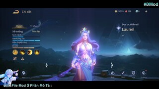 Mod Skin Lauriel Tinh Vân Sứ Full Hiệu Ứng Chiêu 2-Âm Thanh Mới Nhất Mùa 21 Sau